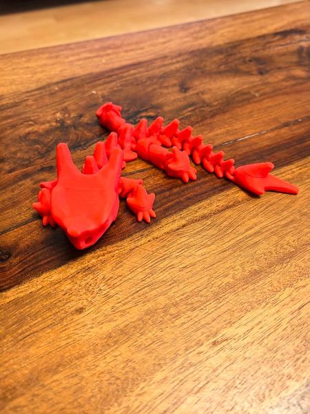 Toy printed by a customer's kid