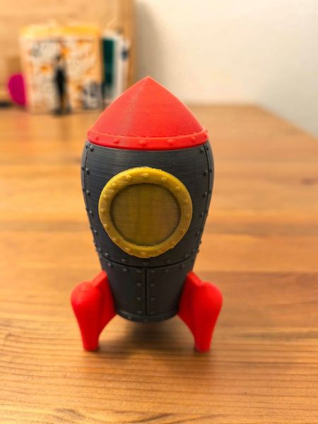 Toy printed by a customer's kid