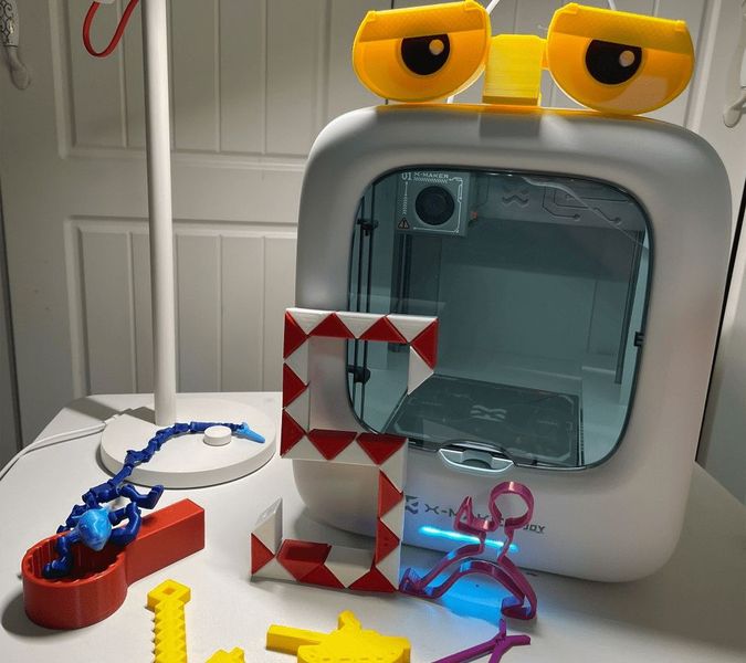 Toy printed by a customer's kid