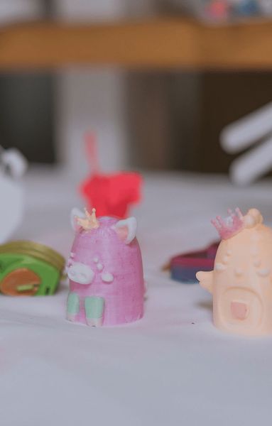 Toy printed by a customer's kid