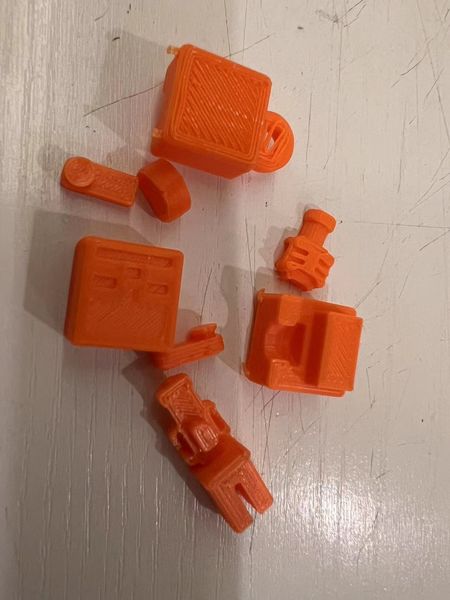Toy printed by a customer's kid